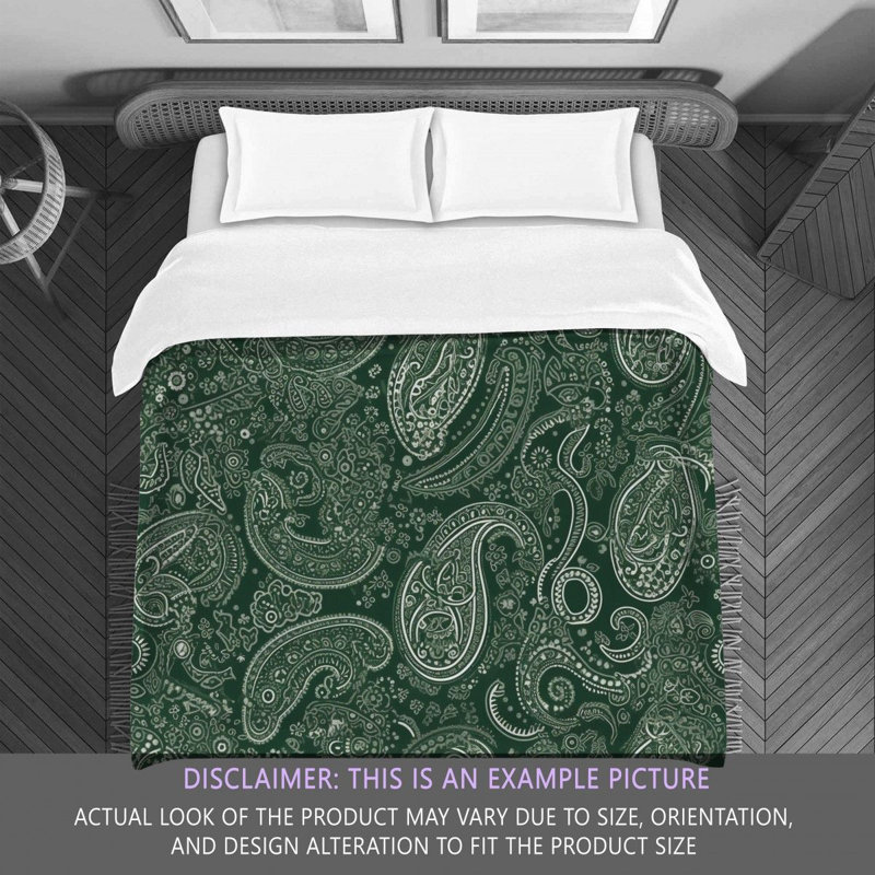Paisley Bedding, Twin Comforter