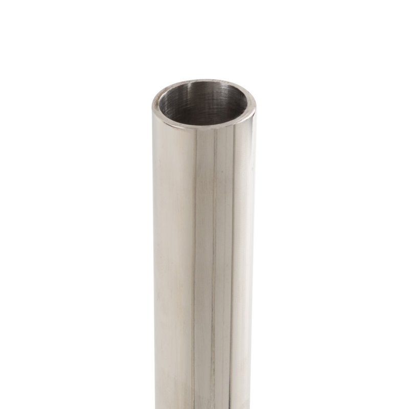 Bougeoir de table en acier inoxydable Bianca