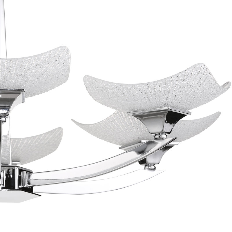 Briana 6 - Light Shaded Chandelier