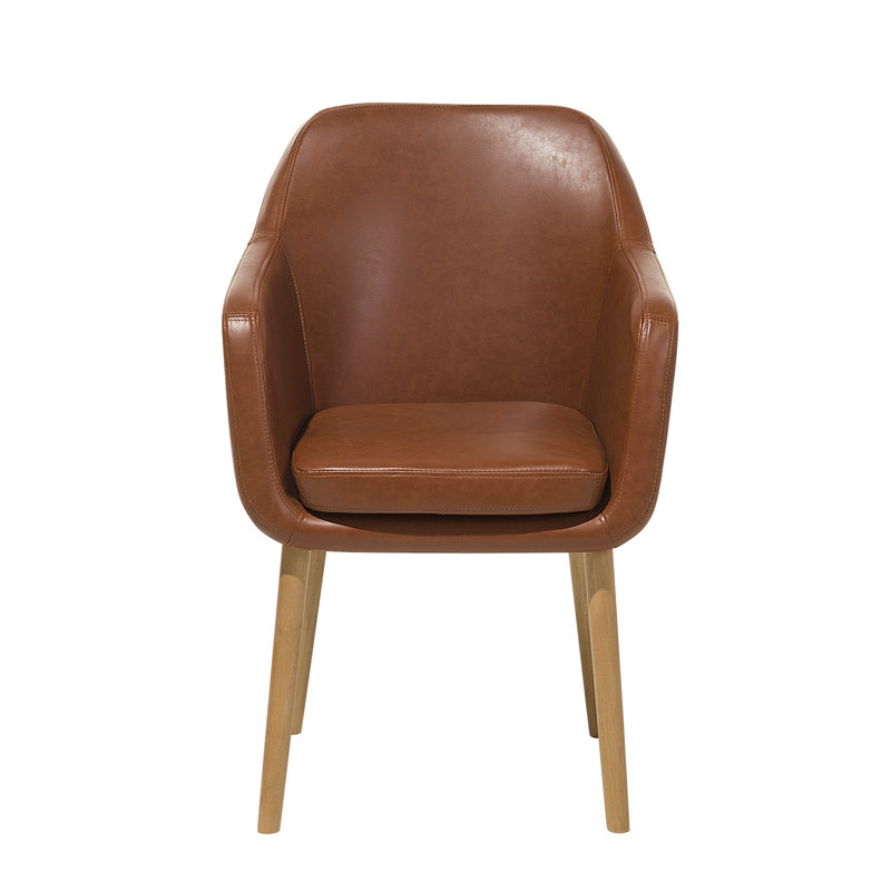 Thea Upholstered Dining Chair, Golden Brown