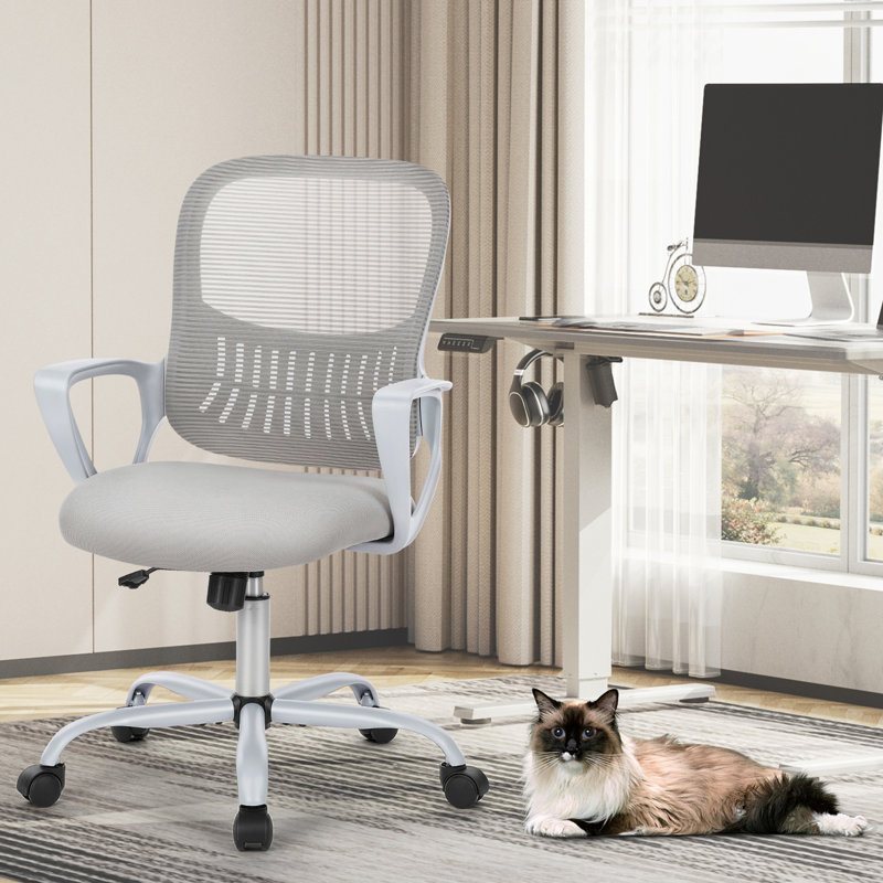 Fauteuil de direction Sweetcrispy, Gris