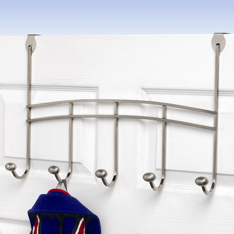 Duchess Metal Over-the-Door 5 - Hook Wall Mounted Coat Rack