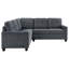 Canapé modulaire rembourré 3 pièces Onorato-397095826