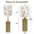 Bamboo Resin Lamp with Linen Shade