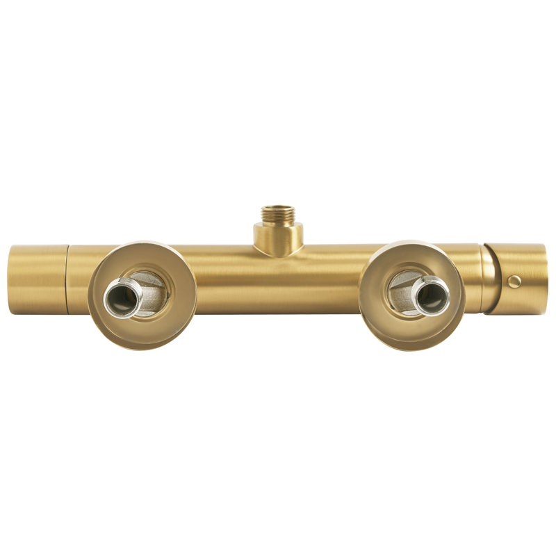 Wall Mounted Bath Shower Mixer Tap MELIQUINA, Gold