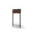 Louie Half-Moon Console Table with 2 Doors and Bottom Shelf