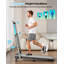 Tapis de marche avec tapis inclinable et guidon réglable à 12%, tapis roulant pliable avec moteur silencieux de 3,5 ch, capacité de 350 lb, télécommande et commande APP