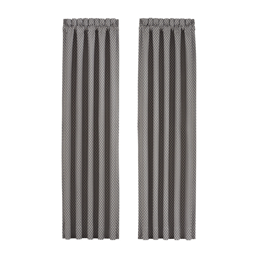 Houston Curtain Panel Pair (Set of 2) Five Queens Court