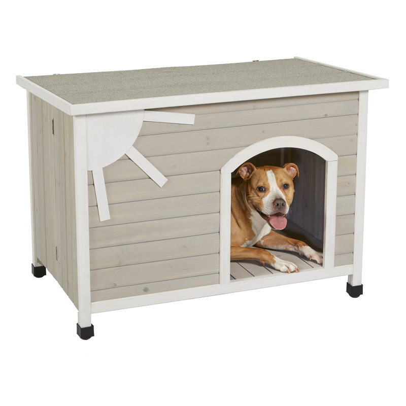 Niche pour chien pliante en bois MidWest Homes For Pet, H 29,1 po x l 40,6 po x p 25,24 po