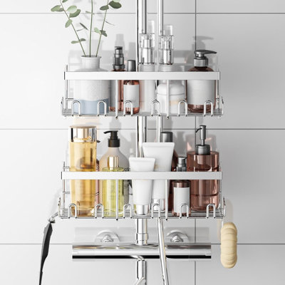 Recessed Stainless Steel Shower Basket