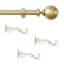 Tringle à rideaux simple réglable Darion-221310122-221310123