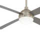 54" 4 - Blade LED Standard Ceiling Fan with Remote Control and Light Kit Included