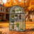 39in x 17in × 63in Outdoor Small Greenhouse with a Clear Cover-119354532