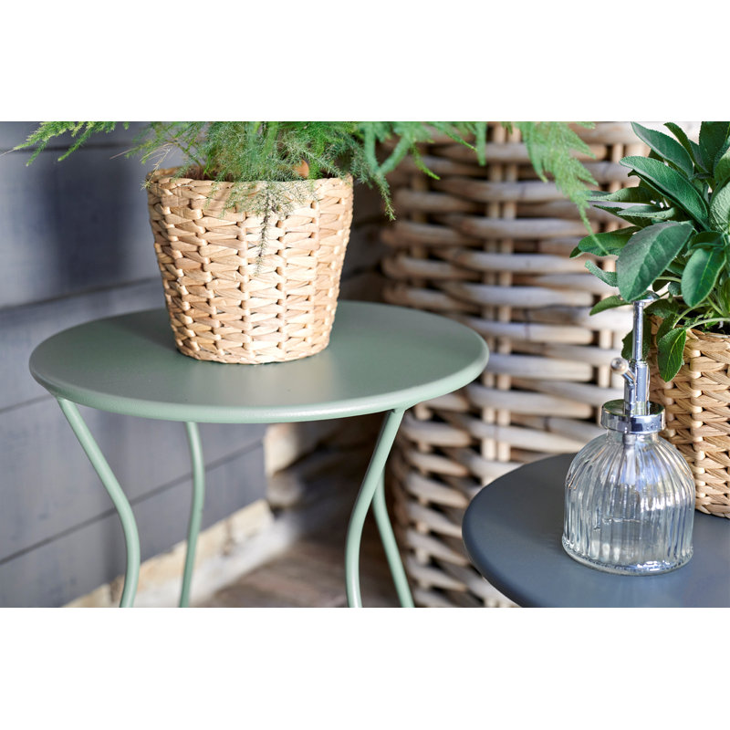 Cocotte Outdoor Round Side Table, Cactus