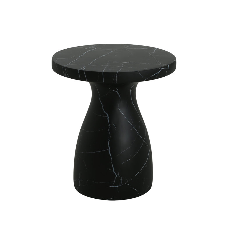 Table d'appoint d'extérieur en travertin MGO