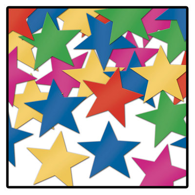 Étoiles Fanci-Fetti - paquet de 12