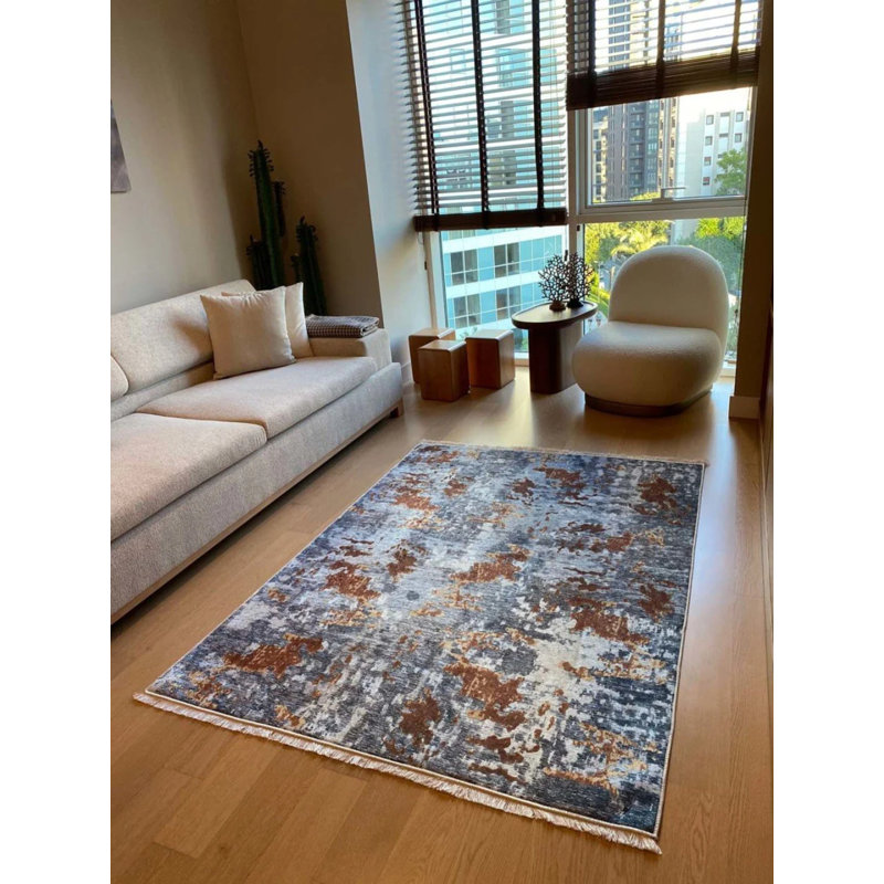 Tapis Matarranz avec envers antidérapant, Tapis de couloir 3 pi 3 po x 8 pi 2 po