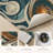 Swirl Pattern Non-Slip Washable Kitchen Mats