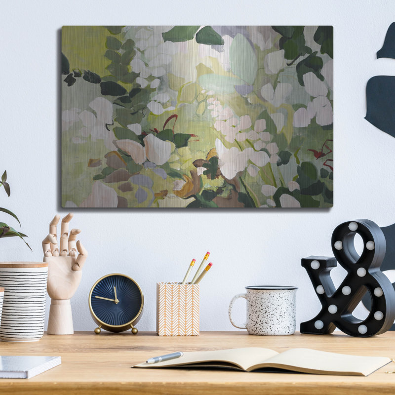 Mur de métal «Green Garden Variation» par Incado, H 12 po x l 16 po