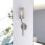 Gratiano Steel Armed Sconce