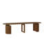 Table de salle à manger extensible pliable pour 1 à 10 personnes, console multifonctionnelle en bois extensible-129230257