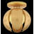 Fredrick Ramond Anthos Small Semi-Flush Mount