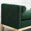 Élégant banc rembourré avec repose-pieds et coussins-1792504045