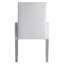 Stratum Upholstered Back Armchair in White