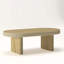 Table basse ovale moderne Mid Century-349634288