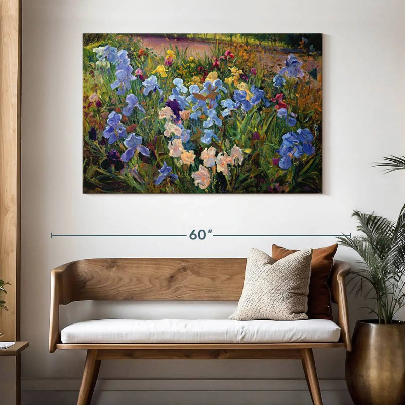 Harnek The Iris Bed, 32" H x 48" W