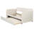 Upholstered Daybed Sofa Bed Twin Size With Trundle Bed and Wood Slat-118496488