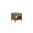 Waterfall End Table - Latte