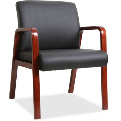 Chaise de salle d'attente en cuir reconstitué