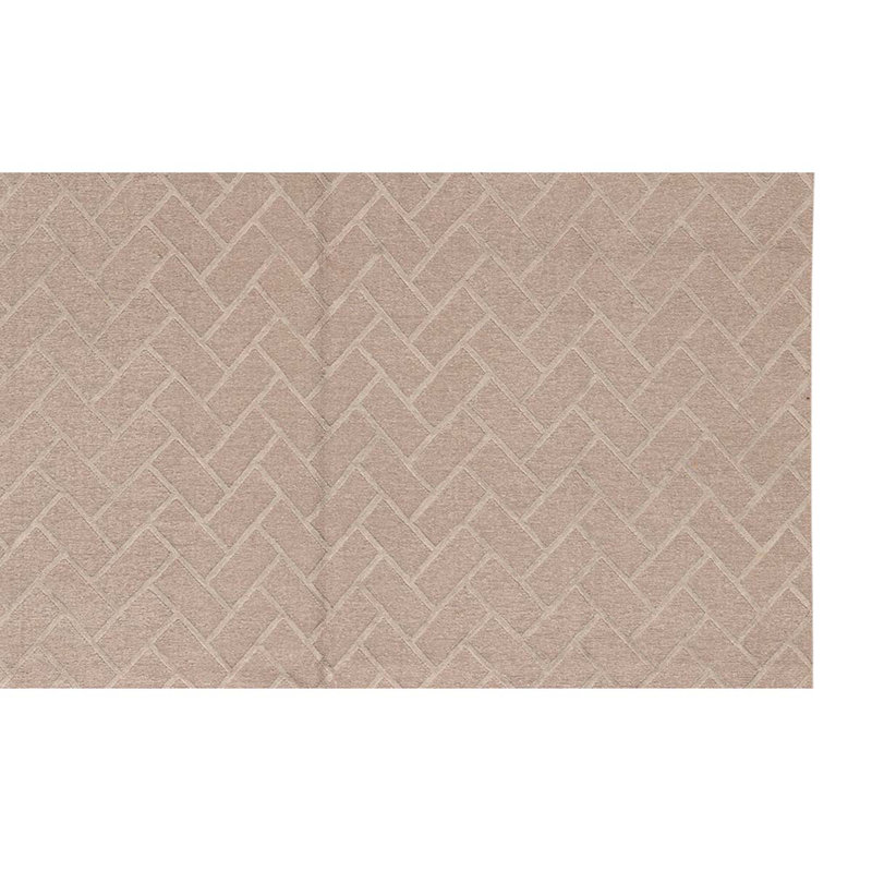 One-of-a-Kind 7'10" X 9'10" Wool Area Rug in Cream