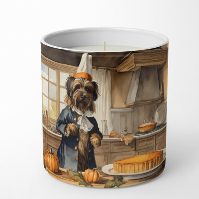 Scented Unscented Flameless Tumbler Candle with Ceramic Holder