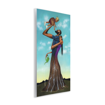 Growth Family Portrait Wall Plaque, design by Manasseh Johnson Sr