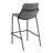 Upholstered Counter Stool with Metal Frame-907417096