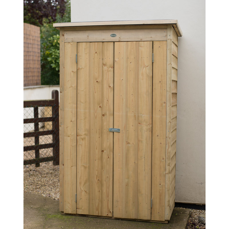 3 ft. W x 2 ft. D Overlap Pent Tool Shed, Without Installation