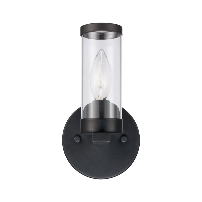 Appliquee à bras noir 1 lumières Patoka