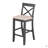 Rectangular Wood Bar Height Dining Set Kitchen Breakfast Nook With 2 Chairs