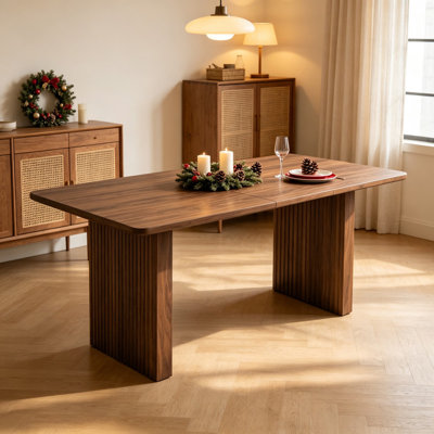 200.01 cm Extendable Dining Table