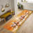Floral Medallion Pattern Non Woven Soft Print Rug with Vibrant Color Palette Ideal for Living Room or Bedroom Decor-114329084