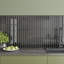 Horizonte 0,5 x 8 po Carrelage mural en céramique brillant vert menthe brillant (paquet de 0,27 pi2 / boîte) - paquet de 10-109841614