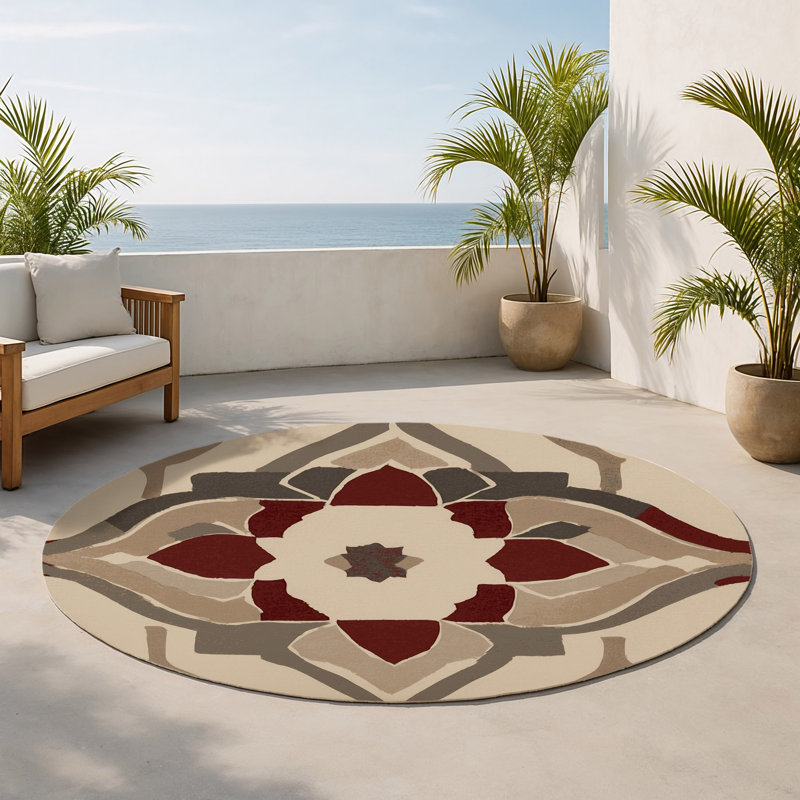 Tapis intérieur et extérieur Orbital Symmetry, Rond 5 pi