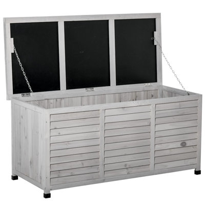 75 Gallon Wooden Deck Box