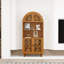 Armoire arquée en bois sculpté