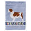 Polyester 2 côtés 40 x 28 po welcome drapeau maison-73943308