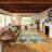 Hubbs Chenille Washable Ikat Indoor / Outdoor Rug-183422505