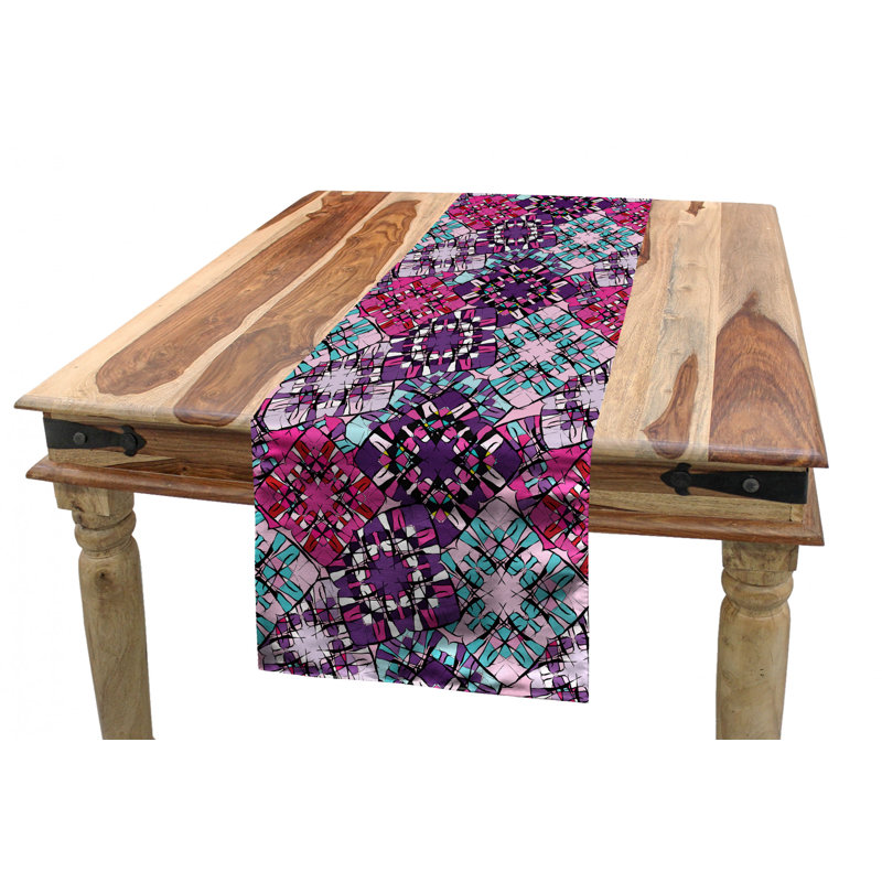 Psychedelic Table Runner, 72" x 16"