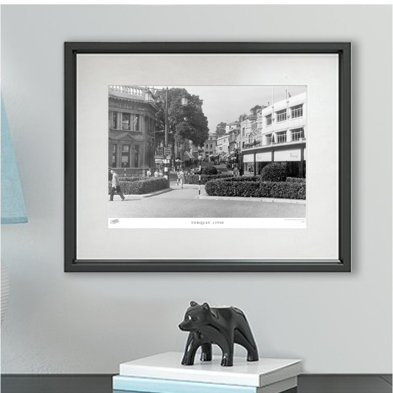 Torquay, C1950 by Francis Frith - Single Picture Frame Print, 60cm H x 80cm W x 2.3cm D
